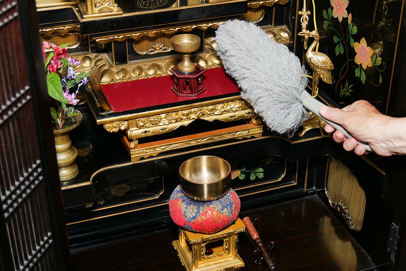 仏壇のお掃除